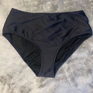 OLD NAVY black bikini bottom
